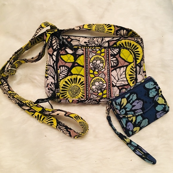 Vera Bradley Handbags - Pair of Vera Bradley Retired Print Bags